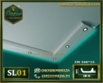 موديل (SL01): يأتي بالأبعاد 240 × 15.8 × 4.5
